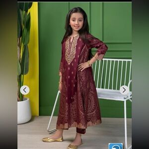 Pakistani designer Limelight girls kameez trouser